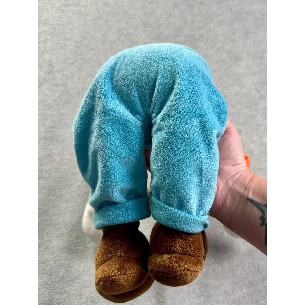 Disney Goofy Plush Stuffed Animal 21 Inch Classic Orange Sweater Blue Pants Hat‎